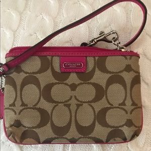 Coach wristlet